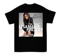 Lisa Marie Presley Now What T-Shirt Cotton For Men Women All SizeBlack3XL