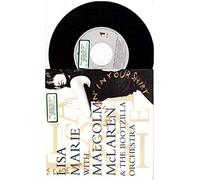 Lisa Marie with Malcolm McLaren & Bootzilla Orchestra - LISA MARIE Somethings Jumpin in Your Shirt 7" 45