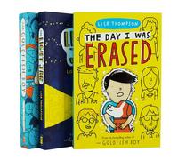 Lisa Thompson The Day I Was Erased 3 Books Collection (The Light Jar, The Goldfish Boy,The Day I Was Erased)