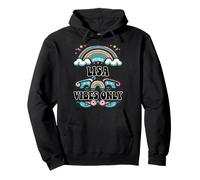 Lisa Vibes Only Cute Retro Girls Lisa Name Sudadera con Capucha