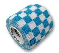 LisaCare Bandage Tape - 12 rollos de 5 cm de ancho - Esparadrapo autoadhesivo para mascotas y caballos - cohesivo y elástico - Gran selección de colores y diseños (ver azul)