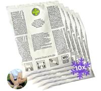 LisaCare Compresa de refrigeración una vez - 10 paquetes de refrigeración para doblar - Compresa fría instantánea - Cool Packs - Compresa de refrigeración para un enfriamiento inmediato y duradero -