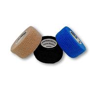 LisaCare Finger Finger Plaster | Gesso di fissaggio 2,5 cm x 4,5 m | Gesso senza adesivo | Medicazione della ferita | Medicazione del gesso (Set di 3)