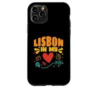 Lisboa en mi corazón - Souvenir de Viajero de Portugal Carcasa para iPhone 11 Pro