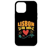 Lisboa en mi corazón - Souvenir de Viajero de Portugal Carcasa para iPhone 12 Pro Max