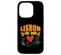 Lisboa en mi corazón - Souvenir de Viajero de Portugal Carcasa para iPhone 14 Pro