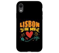 Lisboa en mi corazón - Souvenir de Viajero de Portugal Carcasa para iPhone XR