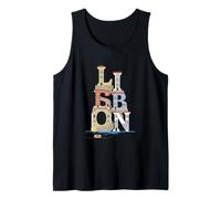 Lisboa Portugal City Steps - Recuerdo portugués Vintage Camiseta sin Mangas