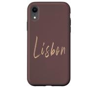 Lisboa Portugal Diseño Elegante Vintage Carcasa para iPhone XR