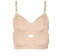 Lisca Lote de 2 Sujetador sin Aros Piel 95D