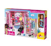 Lisciani 76918 Barbie Fashion Boutique Con Muñeca Barbie Ankleideraum Hashim