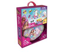 Lisciani - BARBIE Fashion Bag - Set de Manualidades con 300g de Plastilina y 4 Moldes - Juguete Multicolor Creativo para Niños y Niñas A partir de 4 Años - Ideal para Crear y Decorar