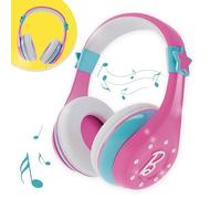 Lisciani - BARBIE Fashion Bluetooth Headphones - Auriculares Bluetooth - Casco Accesorio de Audio para Niños - Confort Ajustable - Conexión Inalámbrica - Para Barbie Fans - Niños a partir de 4 Años
