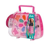 Lisciani - BARBIE - Neceser de maquillaje - Juego creativo para niñas - Coordinación mano-ojo - Sombra de ojos con aplicadores y brillo de labios - A partir de 5 años - 95445