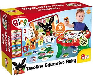 Lisciani - BING Super Desk - Super EDUGAMES - Mesa de aprendizaje BING - Gran formato - Favorece el desarrollo cognitivo y la creatividad - Juguete para niños a partir de 2 años