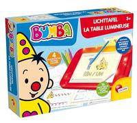 Lisciani - BUMBA - Luz A4 - Juguetes Educativos Para Niños 3 Años + - Caja De Luz Con 16 Tarjetas De Actividad Y 4 Marcadores - Tablero De Letras, Números Y Formas
