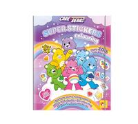 Lisciani - Care Bears - Cuaderno de Colorear y Pegatinas - Desde 5 Años | Set Creativo Ilustrado - Mini Marcadores y Adhesivos Holográficos - Precisión del Gesto y Observación - Efecto con Purpurina