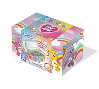 Lisciani - Care Bears - Kit de Joyas Arcoíris con Cuentas - Desde 5 Años | Kit para Crear Pulseras y Collares - 170 Cuentas - 6 Charms Care Bears - Joyero con Espejo - Accesorios DIY - Regalo Creativo