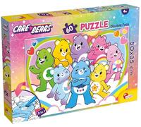 Lisciani - Care Bears - Puzzle Ositos Cariñositos Educativo para niños Desde 4 años - 60 Piezas - Puzzle Doble Cara para Colorear en el Reverso - Formato 50 x 35 cm - Actividad Creativa Care Bears