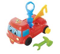 Lisciani - Carotina Baby Edu Shapes - Mi Primer Camión - Desde 10 Meses | Juguete para Atornillar y Desatornillar - Encajes Autocorrectivos Fáciles de Usar - Sentidos y Constancia - 3 Herramientas
