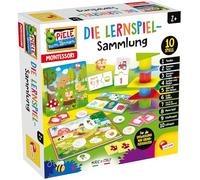Lisciani Carotina - Juego Educativo para bebés a Partir de 2 años, 10 Juegos educativos, Rompecabezas, Memoria, números y Colores, Aprendizaje temprano, diseño Italiano