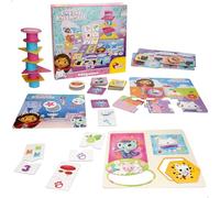 Lisciani - Casa de Muñecas de Gabby - Juegos Educativos - Kit de Aprendizaje - Estimula lógica e imaginación - Desarrolla memoria - Basado en Serie Animada - Desde 2 años - Fabricado en Italia