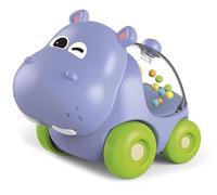 Lisciani - Coche Hippo y Juego de Memoria para Bebés - Juego Educativo - Desarrollo Sensorial - Coche Pequeño con Bolas - De 1 a 4 años - CAROTINA BABY