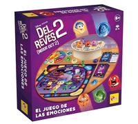 Lisciani - del Revés 2 - Juego de Mesa de Las Emociones - Desde 4 Años | Juego de Mesa Familiar - 25 Cartas Emoción y 22 de Reto - Ruleta, Dado y 4 Consolas 3D - Lógica, Memoria e Imaginación