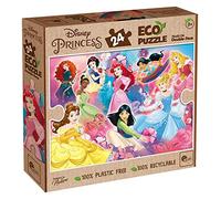 Lisciani - Disney Eco Puzzle DF Princess 24 Piezas - 50 x 70 cm