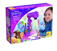 Lisciani Disney Princess 92956 Zeichenschule Con LED Proyector Sorteo Pintar