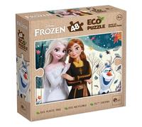 Lisciani - DISNEY SNOW QUEEN Jigsaw - Puzzle de 48 Piezas de Doble Cara para Niños a Partir de 3 Años - Volver al Color - 25x35 cm - Educativo FROZEN - 100% Reciclable - Regalo de Cumpleaños