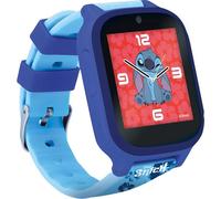 Lisciani - Disney Stitch - Smartwatch Infantil con Cámara - Desde 7 Años | Reloj para Niños - Pantalla Táctil a Color, Despertador, Temporizador y Linterna - Fondos Intercambiables - 5 Juegos