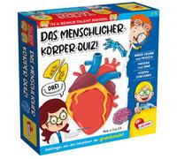 Lisciani El Cuerpo Humano DE48915 Quiz Anatomía Biología Conocimiento Niños