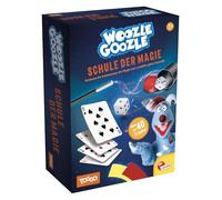 Lisciani - Escuela de Magia Woozle Goozle - 40 Trucos de Magia a Partir de | Juego de magia - Más de 40 trucos con cartas Svengali, dados y varita mágica - Con manual ilustrado para practicar y