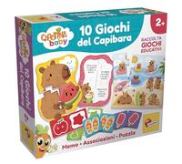 Lisciani Giochi - Carotina Baby 10 Juegos del Capibara, 117772