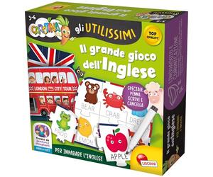 Lisciani Giochi - Carotina Gli Utilissimi il Grande gioco del inglés