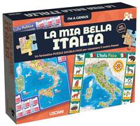 Lisciani Giochi I'm a Genius: Mi Bella Italia, Geopuzzle, Color Multicolor, 80571