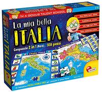 Lisciani Giochi I'm a Genius: Mi Bella Italia, Geopuzzle, Color Multicolor, 80571