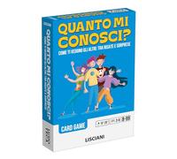 Lisciani Giochi - Juego de Cartas Ludoteca ¿Cuánto me conoces?, 118083