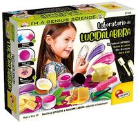 Lisciani Giochi Juego de Laboratorio de Brillo de Labios - Kit de Lip Gloss casero, Pintalabios multicolor, incluye portalápices, herramientas y manual ilustrado, para Niños y Adolescentes