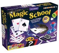 Lisciani - I'm a Genius Magic School - Gran Caja de Magia - Desde 7 Años | Kit de Ilusiones por Aprender - Accesorios de Prestidigitación - Monta su Propio Espectáculo - Más de 80 Trucos Explicados