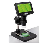 Lisciani - I'm A Genius - Microscopio Digital Hi-Tech Explorer - +7 Años | Aumento hasta 1000x - Pantalla IPS 4,3" - Fotos 12 MP - Vídeo 1080 FHD - Micro SD 8 GB - Luz LED Regulable - Compatible PC