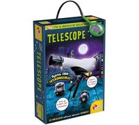 Lisciani I'm A Genius - Telescopio para niños a Partir de 7 años - Juego Educativo de Astronomía - Observación de Las Estrellas y Naturaleza - Zoom x20x30x40 - Idea de Regalo de cumpleaños
