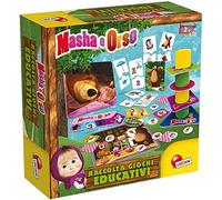 Lisciani - Juego de colección Masha and The Bear para preescolares y bebés, Edicia Italia, Multicolor, 84432
