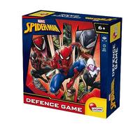 Lisciani - Juego de Defensa Spider-Man - Juego de Mesa - Enemigos a Atrapar - Dashboards Personalizados - Para Jugar en Familia o Amigos - 2 a 4 Jugadores - Para Niños De 6 Años