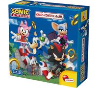 Lisciani - SONIC Chaos - Juego de curso - Juego de mesa familiar - Personajes de Sonic - 2 a 4 jugadores - Para niños a partir de 6 años - 20 minutos - Desarrollar el espíritu de equipo
