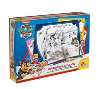 Lisciani - La Patrulla Canina - Escuela de Dibujo Infantil - Desde 3 Años | Aprender a Dibujar - 4 Pizarras Borrables y Libro de Modelos - 6 Rotuladores y Marcador Borrable - Kit de Dibujo Infantil