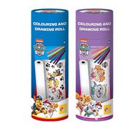 Lisciani - La Patrulla Canina - Rollo Gigante para Colorear - Desde 3 Años | Rollo de Dibujo Gigante - Rotuladores de Color Incluidos - Decorado Largo por Pintar - Concentración y Motricidad Fina