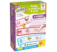 LISCIANI - Leo, Escribo y Juego - Aprender Las Letras y Palabras de la Granja - Juego Educativo - para Niños de 3 a 6 años - Carotina