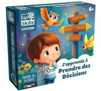 Lisciani Life Skills - Aprendo a tomar decisiones - Juego de toma de decisiones para niños a partir de 4 años - con 1 bandeja + cartas + fichas - Desarrolla estrategia, autonomía y lógica de los niños